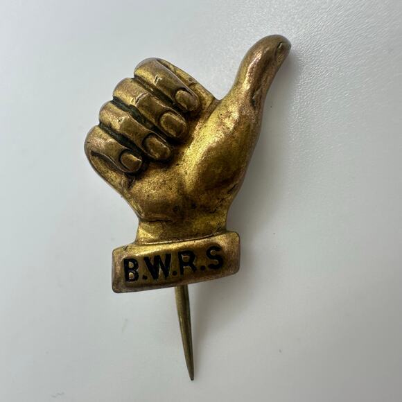 BWRS | Jewelry | Vintage 94s British War Relief Society Gold Tone ...